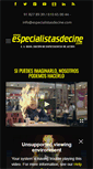 Mobile Screenshot of especialistasdecine.com